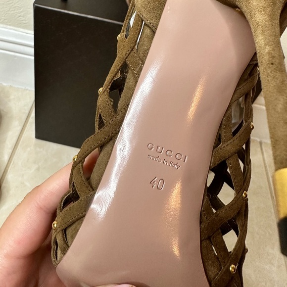 Gucci Heels Brand New Never Worn size 40 (US size 9.5) - Picture 8 of 8